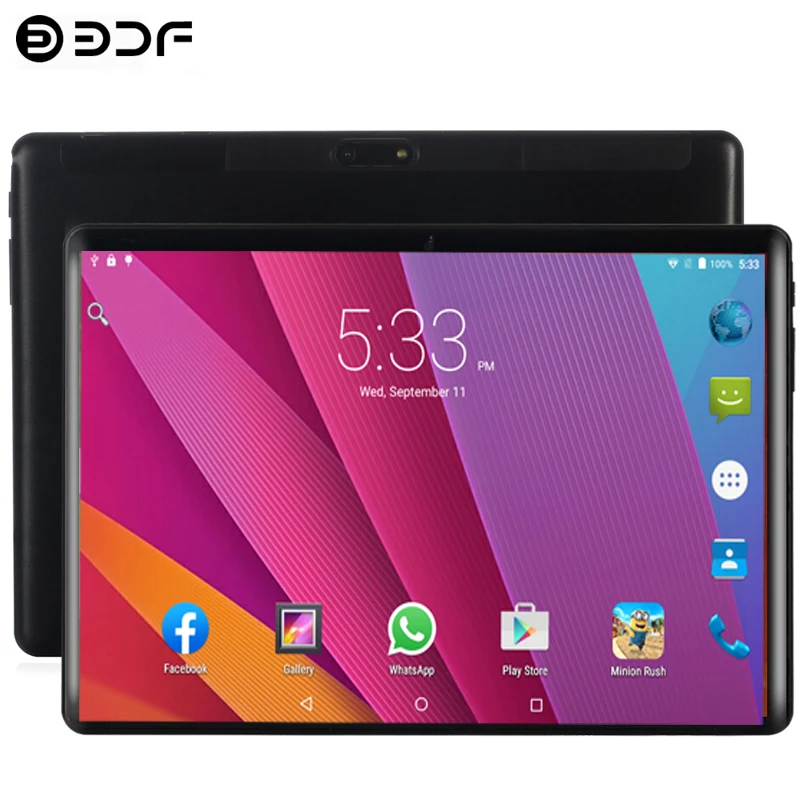 Новая система 10 1 дюймовый планшет Android 7 0 четырехъядерный 3G Телефонный звонок Wi Fi