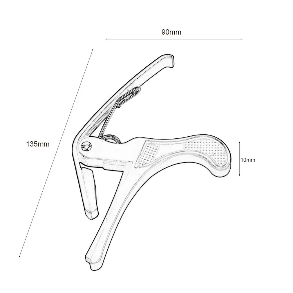 

High Quality New Plastic Guitar Capo for 6 String Acoustic Classic Electric Guitarra Tuning Clamp Musical Instrument Accessories