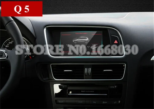 Протектор экрана из закаленного стекла 7 0 дюйма для GPS-навигации Audi Q3 Q5 2009-2015