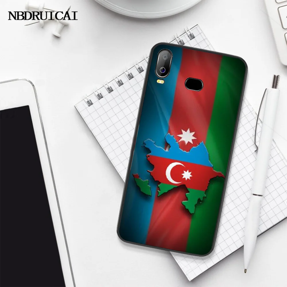 Чехол-накладка PENGHUWAN для Samsung A10 A20 A30 A40 A50 A70 A71 A51 A6 A8 2018 силикон с флагом