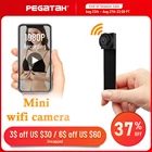 HD портативная IP WiFi мини камера P2P запись Беспроводная микро камера видеонаблюдение ночное видение удаленный монитор мини видеокамера