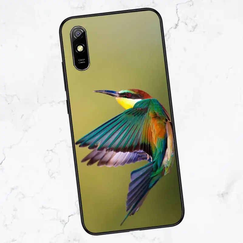 

kingfisher Phone Case For Xiaomi Redmi 4x 5 plus 6A 7 7A 8 mi8 8lite 9 note 4 5 7 8 pro