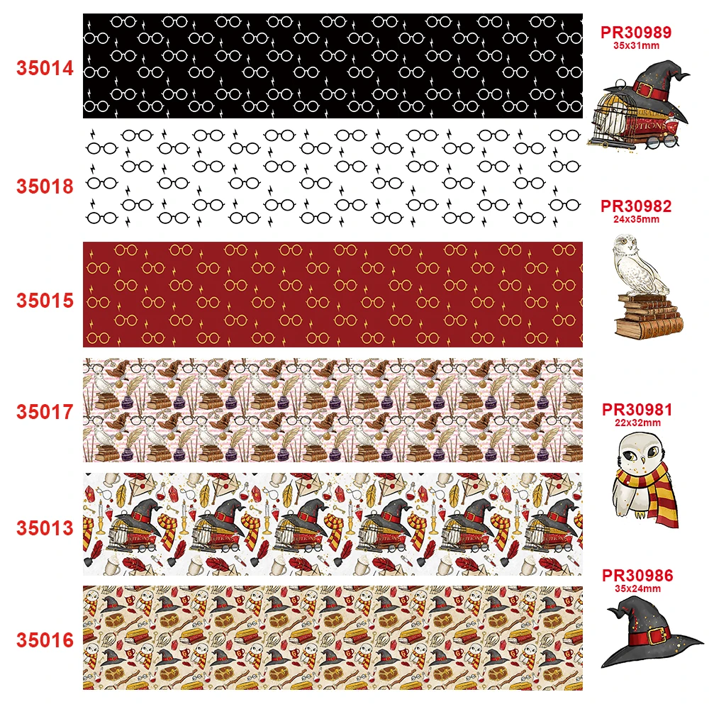 Бесплатная доставка 2020 Новое поступление 50 ярдов мультяшный принт grosgrain ribbons35014 |