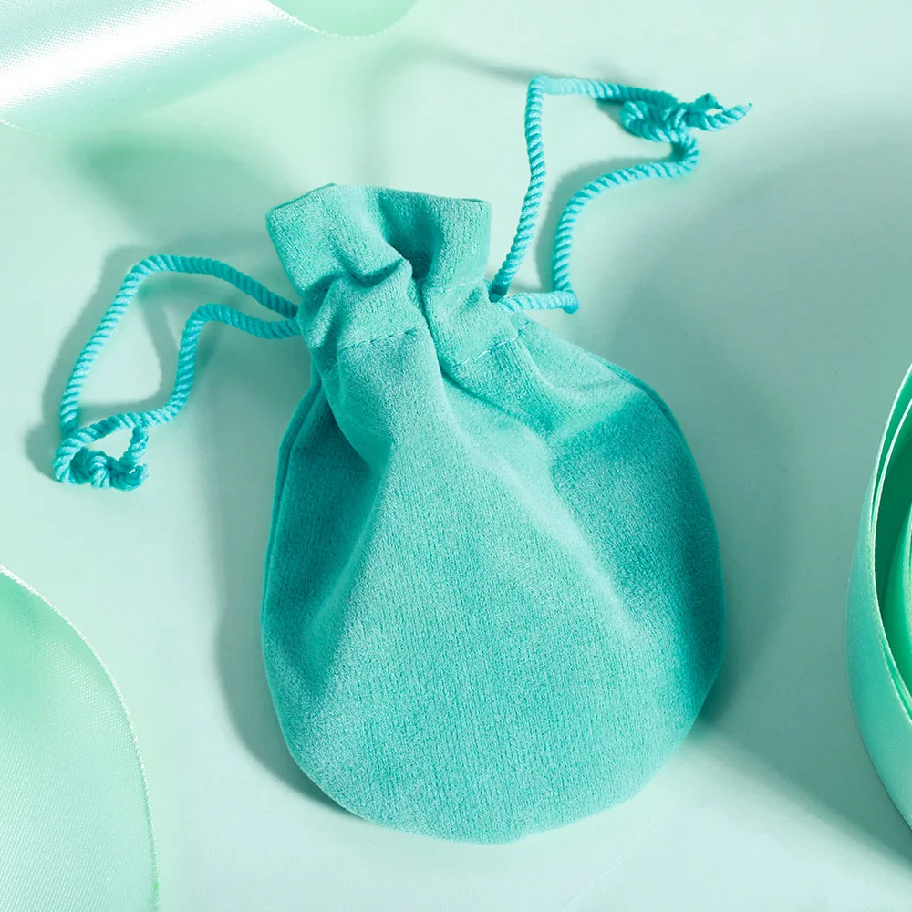 Подарочная коробка для ювелирных изделий/коробка ожерелья с мешком ткань