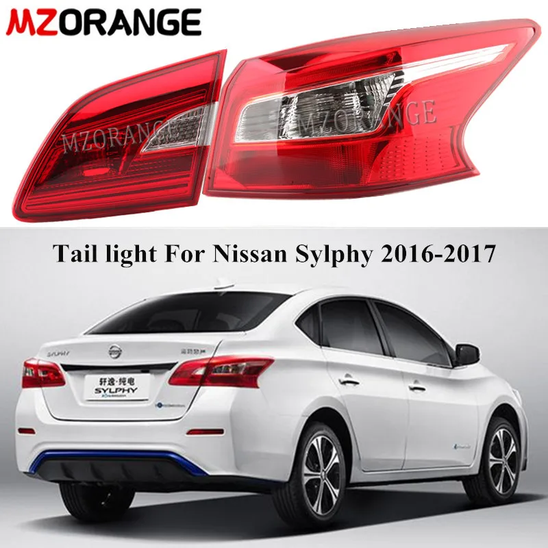 Авто светодиодный внутренней и внешней хвост светильник для Nissan Sylphy 2016 2017 2018