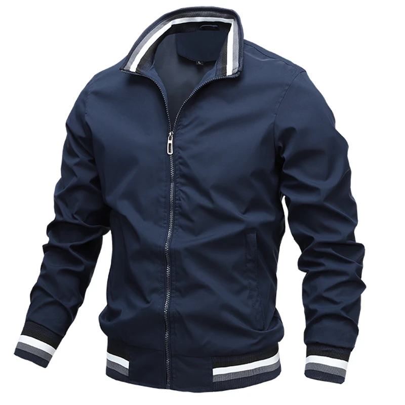 

Crocodile brand men Casual Waterproof Military Jacket Men's top Jackets Men Outerwear Casual Brand Zipper Coat Stand-Collar