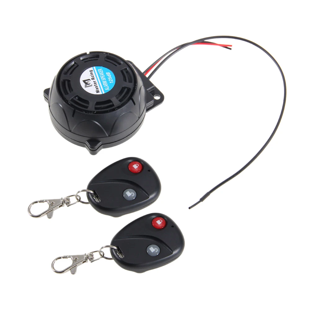 

DHBH-Motorcycle Anti-Theft Alarm System Warning Vibration Lock Anti-Theft Alarm Double Remote Control Sensor
