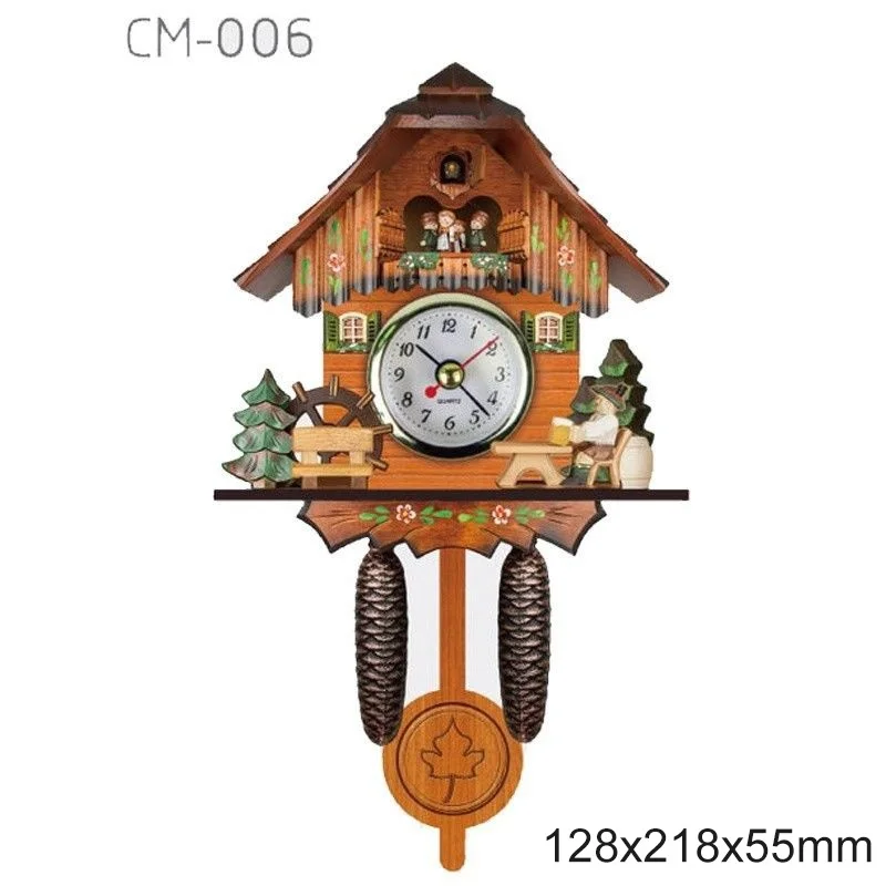 Настенные часы ADEWEL с деревянным кукушкой 1 шт. | Дом и сад