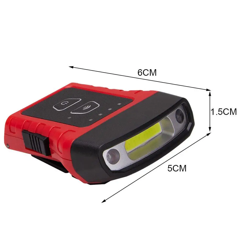 

LED Mini Flashlight Camping Lights Cycling Clip Cap Lights Night Hiking Night Fishing Necessary