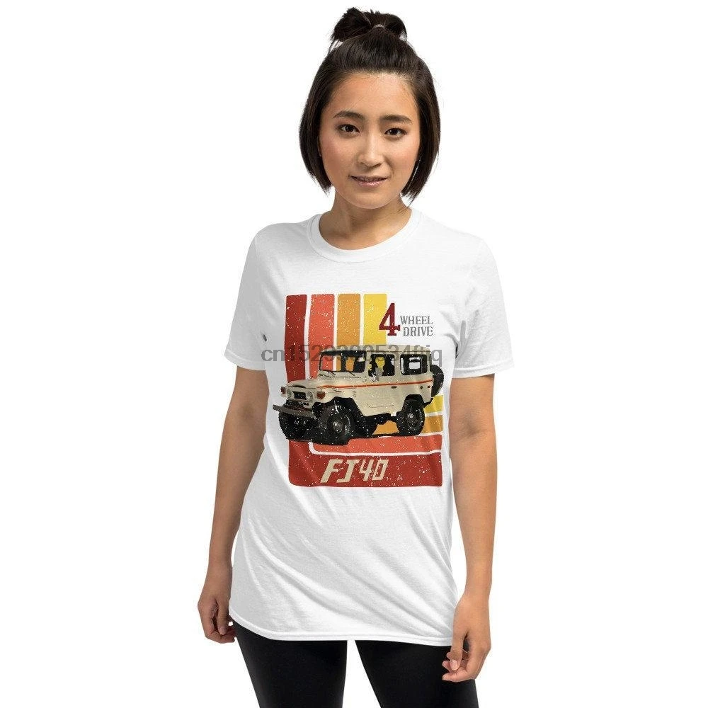 

Retro Toyota Land Cruiser FJ40 Short Sleeve Unisex T Shirt