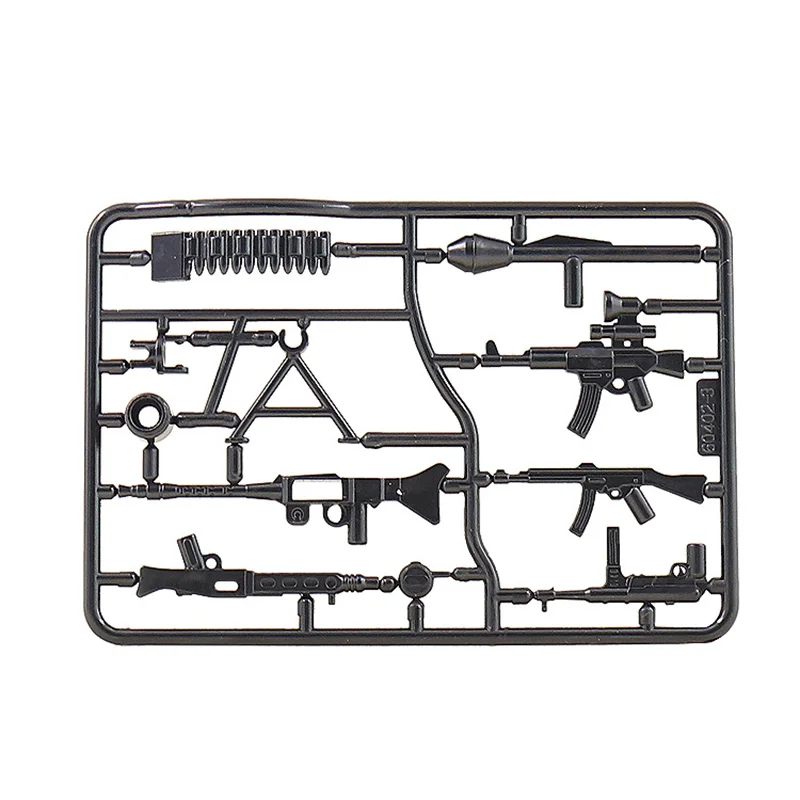 Moc Enlighten военный аксессуар оружие война мини фигурка строительные блоки кирпичи