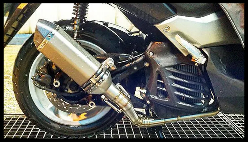 Полная система выхлопной трубы для мотоцикла Yamaha Nmax125 Nmax155 2015-2017 с глушителем |