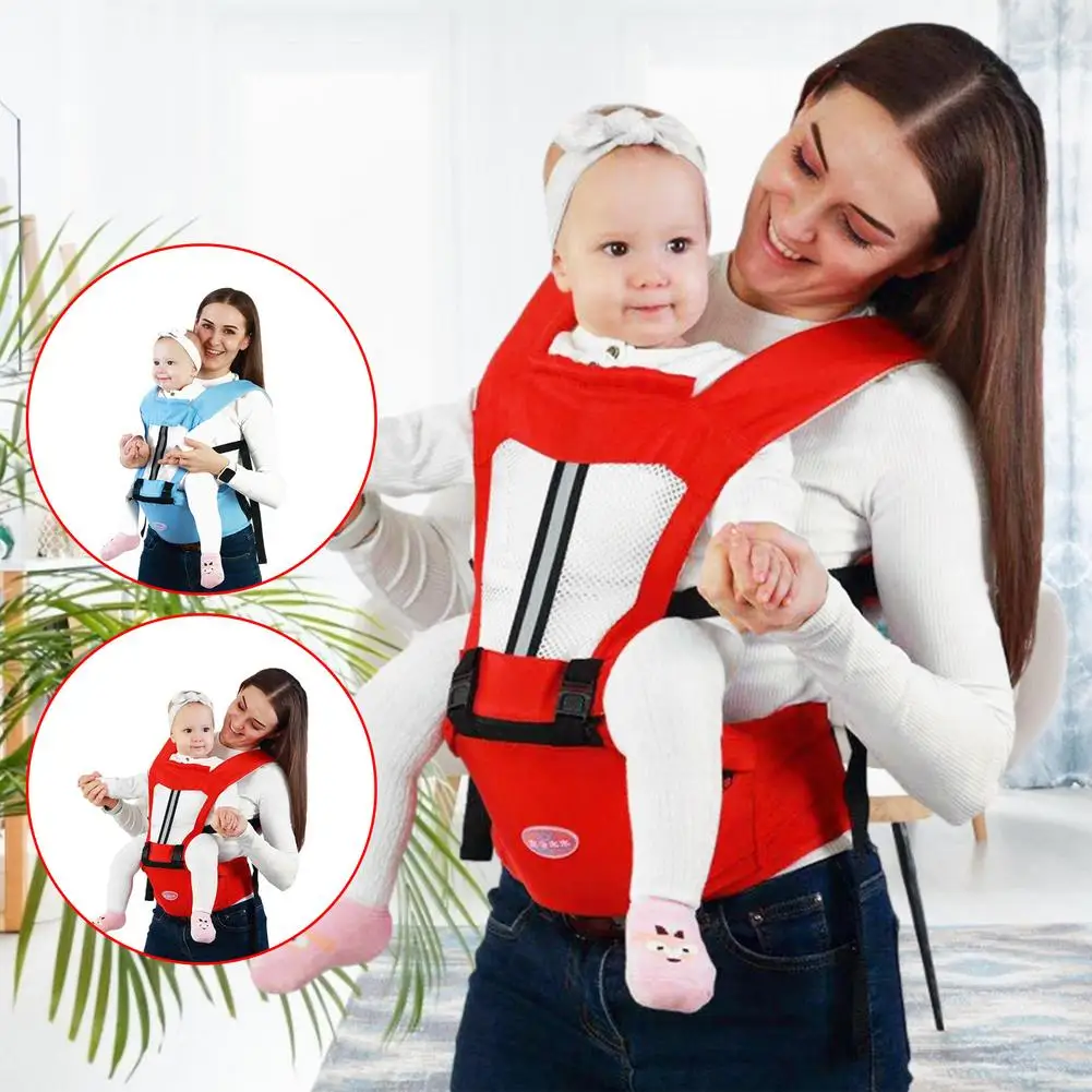 

0-36 Months Baby Carrier Wrap Sling Shoulder Strap Backpack Maternal Porta Bebe Ergonomica Kangaroo With Hip Seat Waist Support