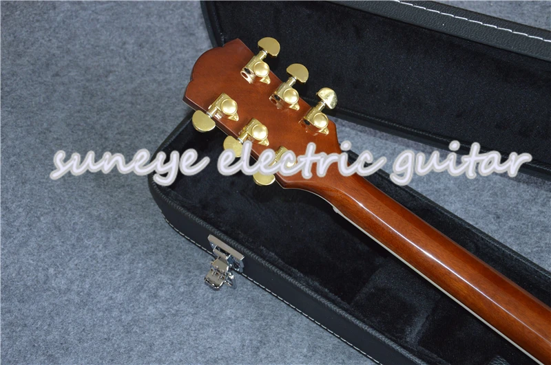 Горячая продажа Suneye пользовательские электрогитары блок жемчужный