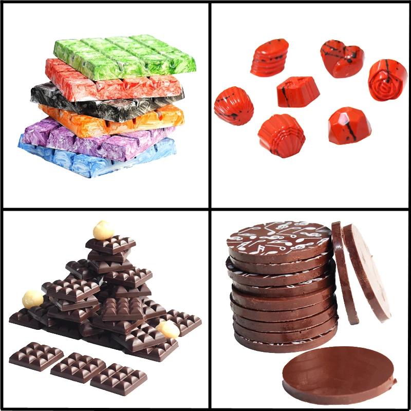 5 видов поликарбонатная форма для шоколада пасхальные яйца Геометрические линии