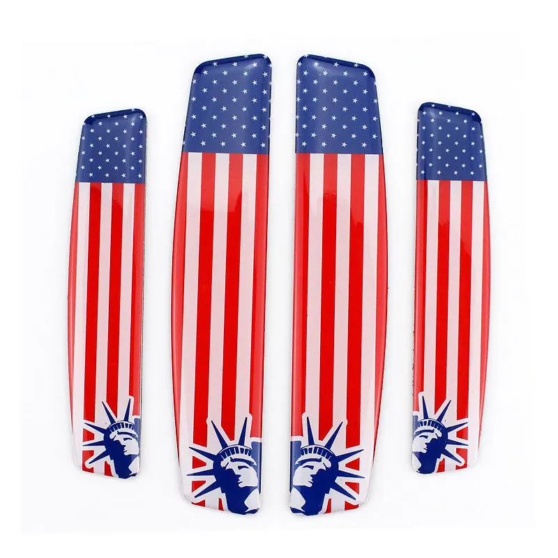 4 шт./компл. флаг Канады автомобильная дверь фотозащита от царапин Противоударная