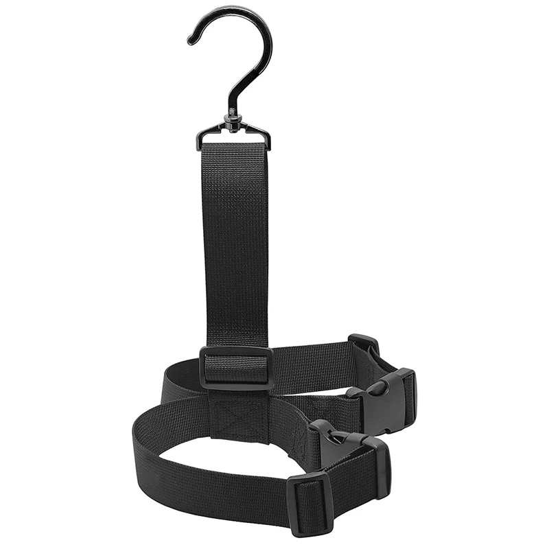

2Pcs Fishing Wader Boot Hanger Shoes Hook Holder Fishing Wader Boot Hanger Strap Belt Adjustable Storage Hanger