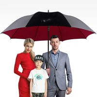 long handle windproof umbrella rain women fashion high quality luxury umbrella large men waterproof paraguas rain gear bc50ys