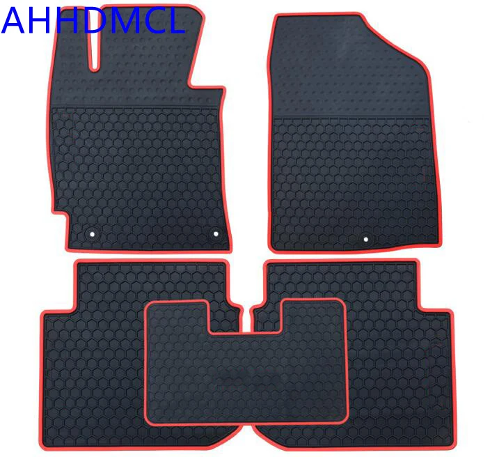 Автомобильные резиновые коврики Противоскользящие ковры коврик для ног Hyundai Elantra