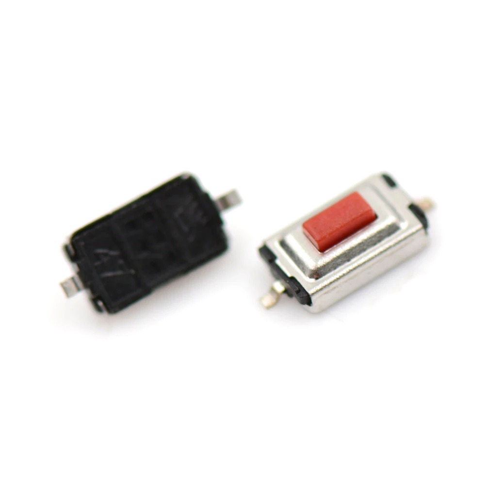 10 шт./лот SMD 3*6*2 5 мм тактильный Такт кнопочный микро переключатель двухконтактный