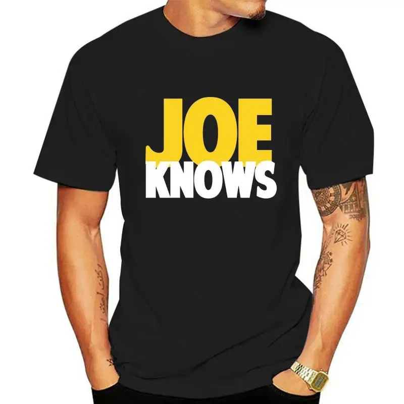 Joe Knows Joe Burrow Heisman Louisiana Football Cotton Full Size Tee Shirt Loose Size tee Tops