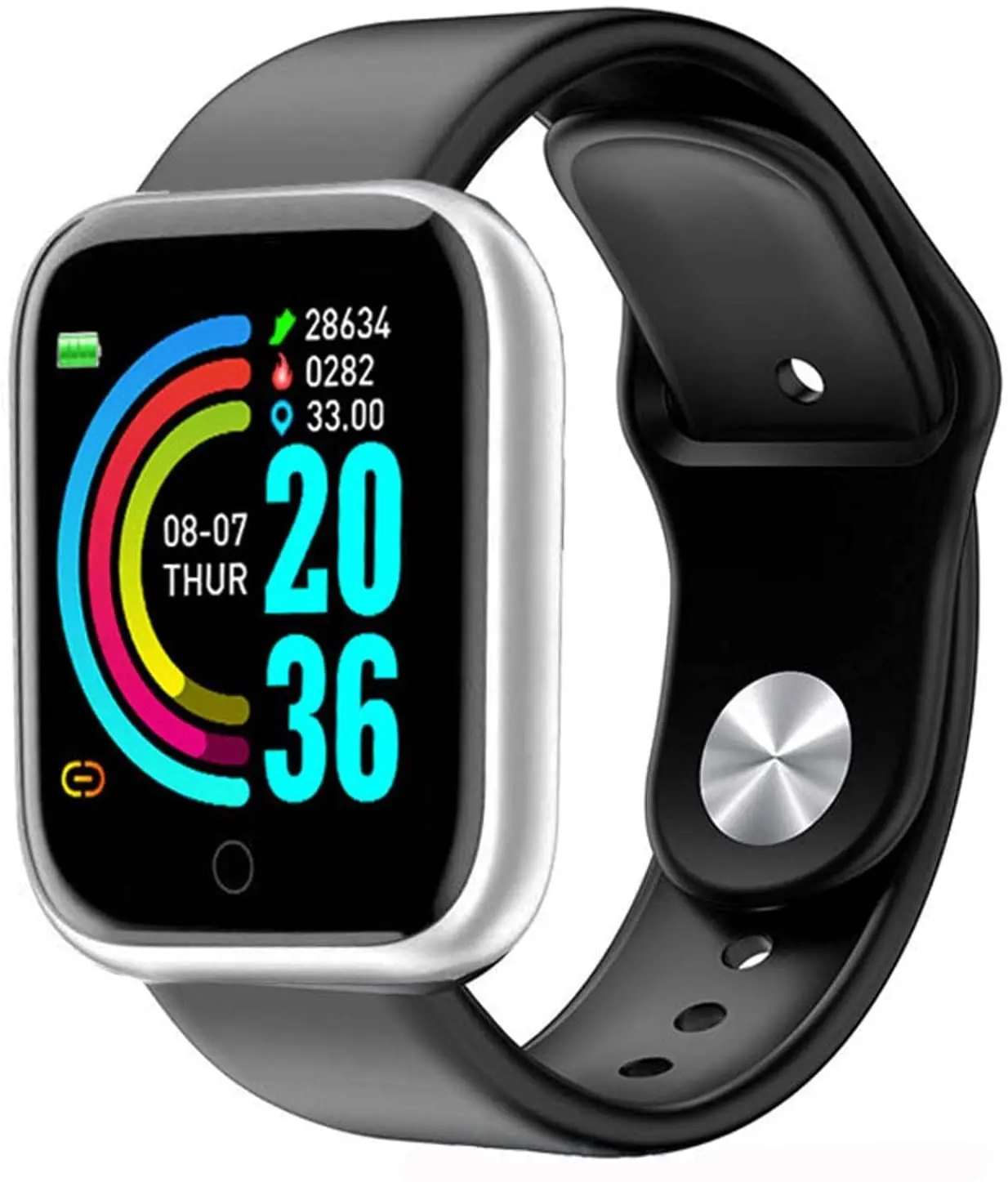 

D20 Pro Smart Watch Y68 Bluetooth Fitness Tracker Sports Watch Heart Rate Monitor Blood Pressure Smart Bracelet for Android IOS