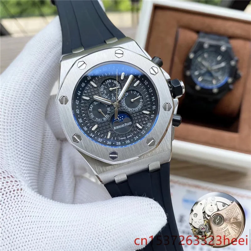 

Audemars Piguet watch men's skeleton automatic mechanical AAA watch gold skeleton retro men's women watch quartz watch