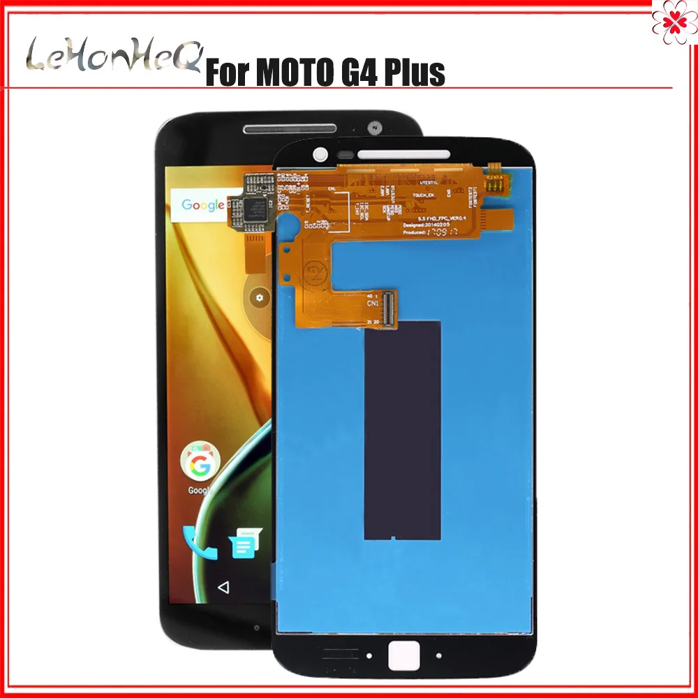 Фото 5 "для Motorola Moto G4 Plus ЖК дисплей сменный сенсорный дигитайзер сборка XT1644 XT1642 для g4