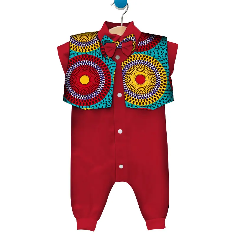 Комплект из 2 предметов для маленьких мальчиков в африканском стиле Одежда с