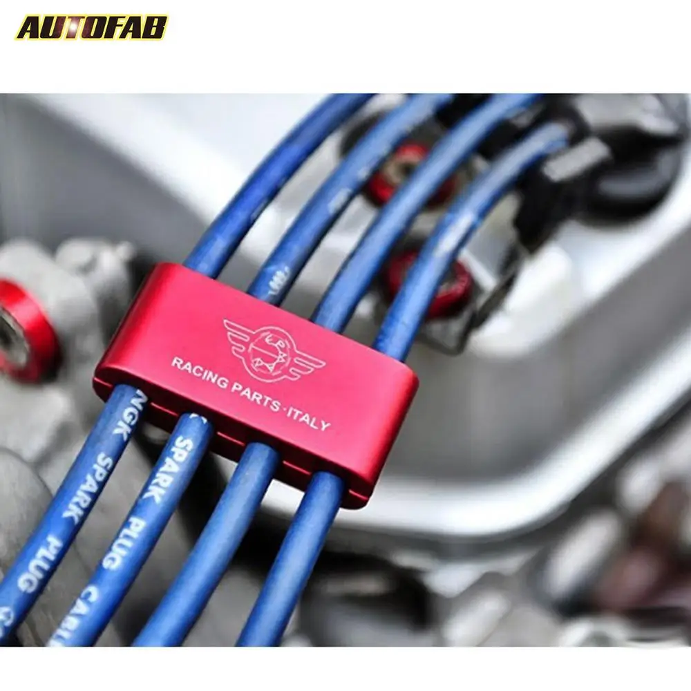 Гоночный SPW двигатель Свеча зажигания провод Сепаратор для автомобилей