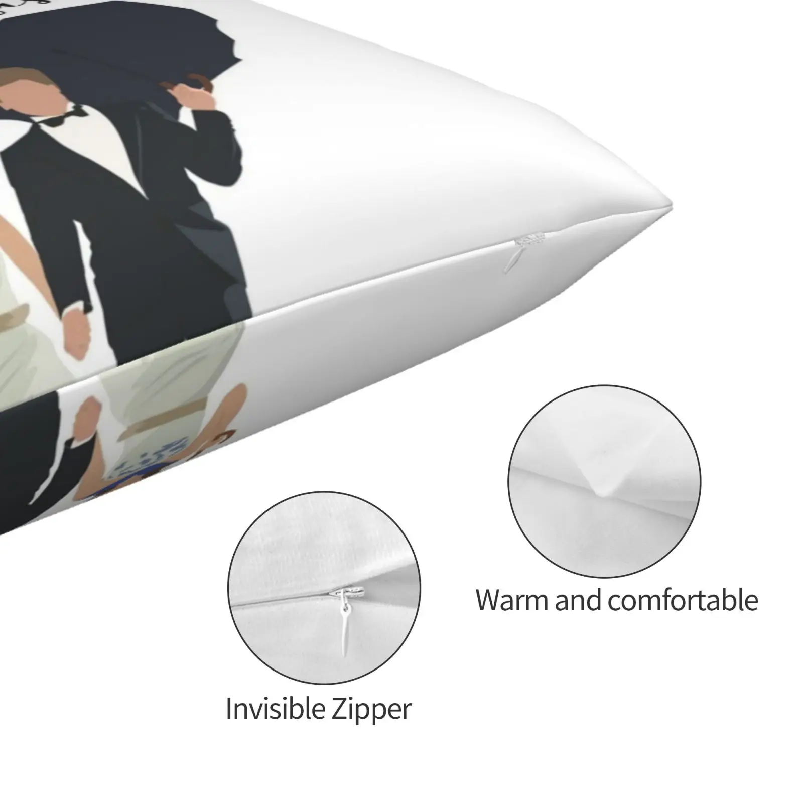 В Omnia Paratus Подушка Чехол 20x30 50*75 диван спальня в Rory Gilmore Logan huntzberg If Jump I