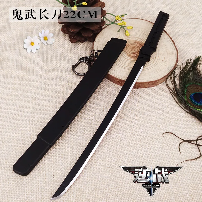 Сплав модель антивар Ghost Wu длинный нож для сплава оборудование мести с фонариком