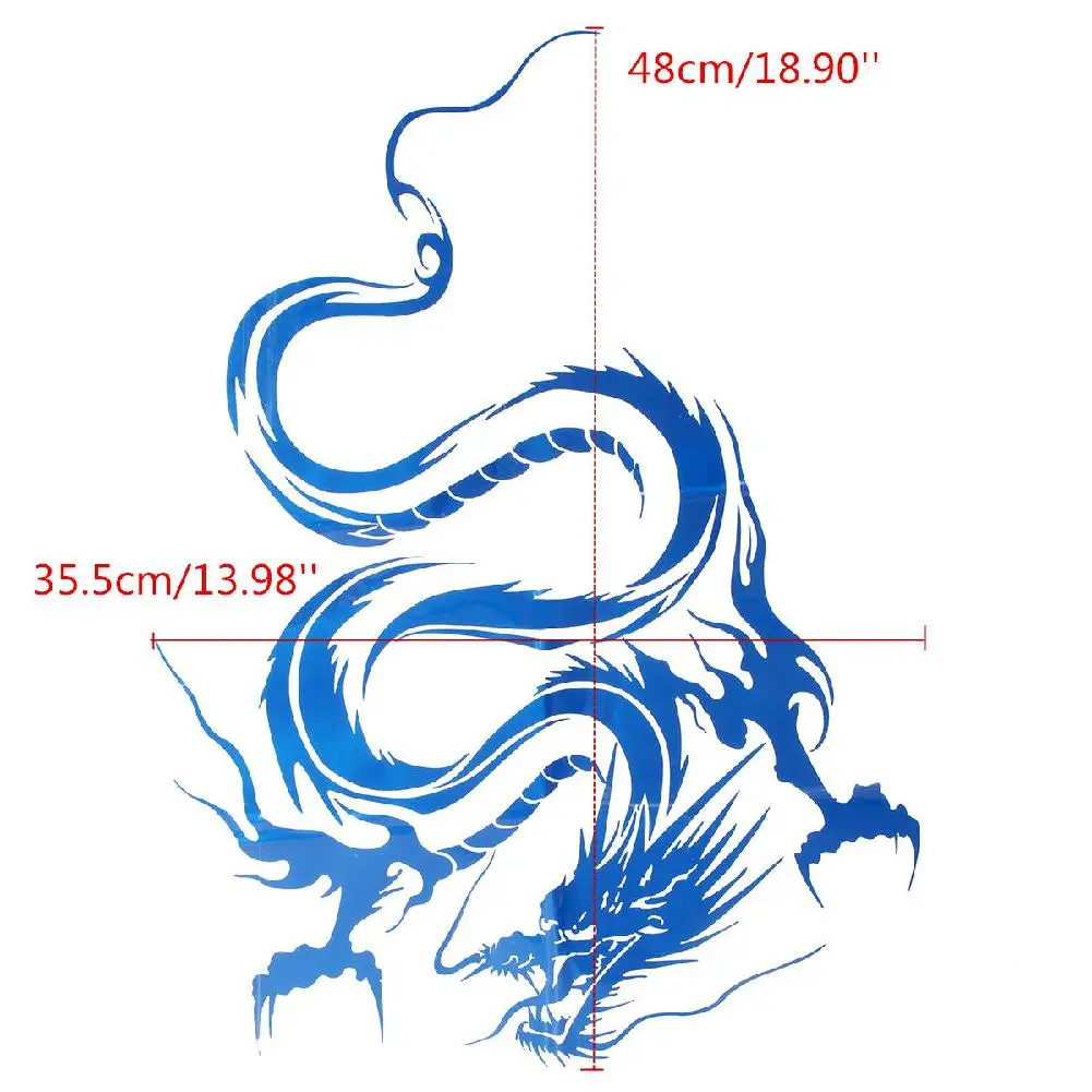 Светоотражающие наклейки для автомобиля с тотемом дракона стикер всего кузова