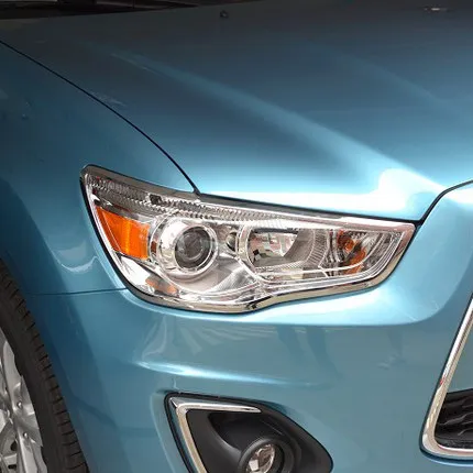 

ABS Chrome Rear headlight Lamp Cover for 2010-2016 Mitsubishi ASX Car styling
