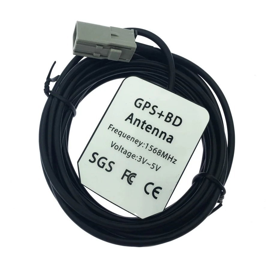 GPS антенна HRS для Mercedes Alpine Pioner Clarion Panasonic 3 м магнитная|Кабели адаптеры и разъемы| |