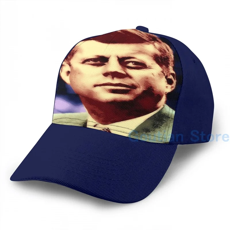 Модная баскетбольная Кепка JFK для мужчин и женщин черная унисекс с графическим