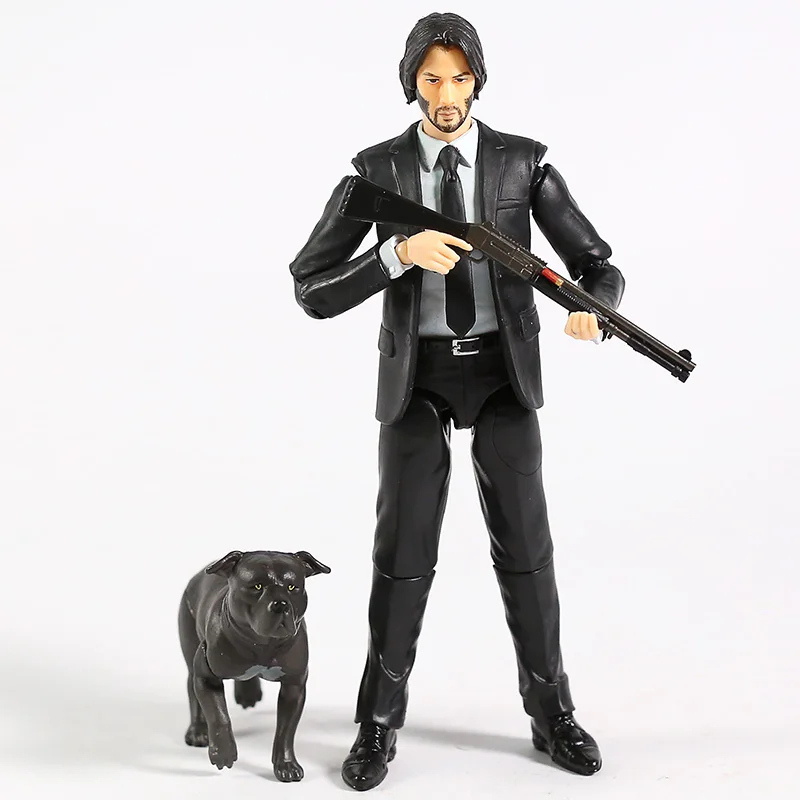 15 см MAFEX 085 Джон фитиль глава 2 ПВХ экшн фигурка коллекционные игрушки Аниме Figma