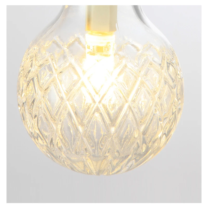 

chandelier Dining room modern personality simple bedroom bedside small chandeliers American coffee shop bar glass lamp