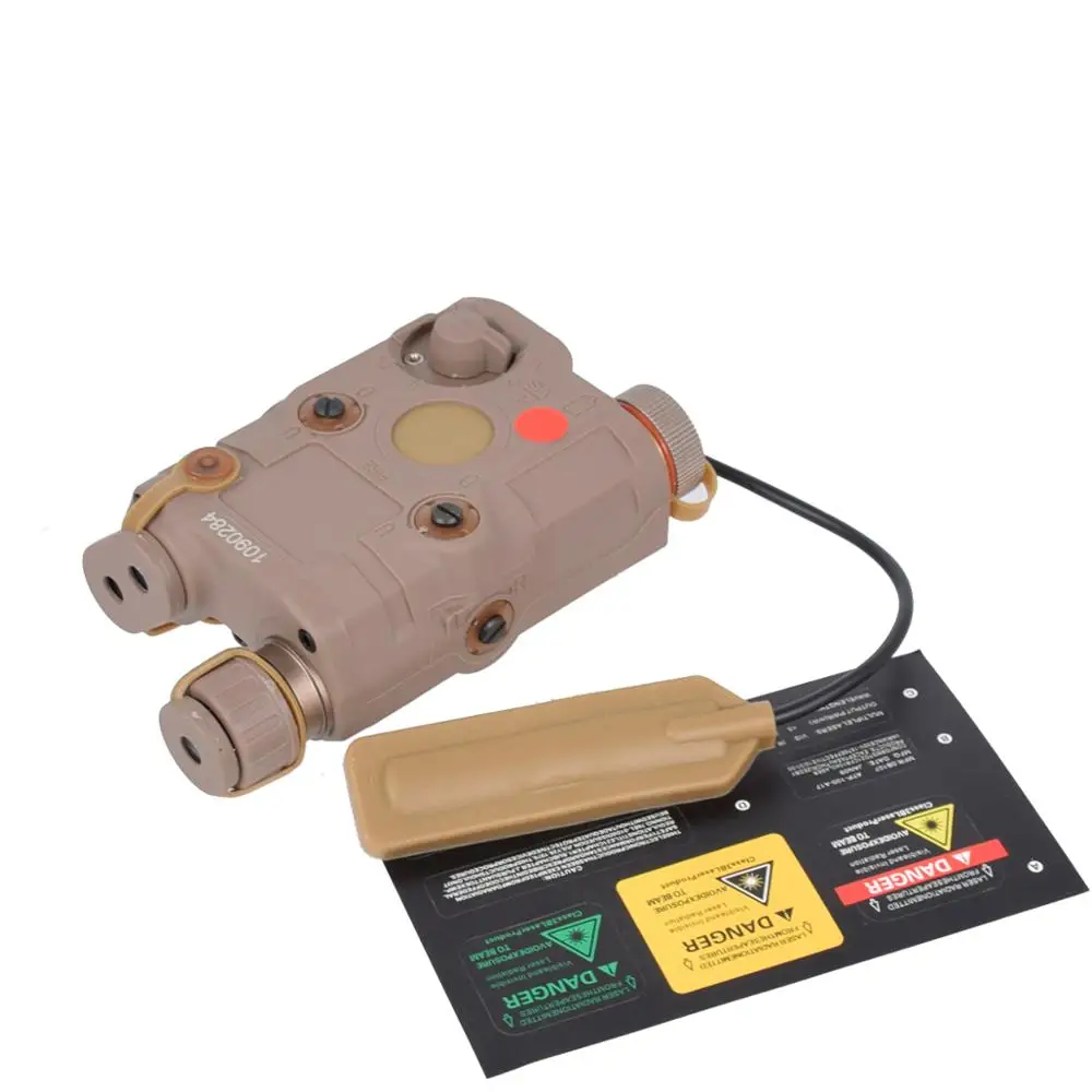 AN/PEQ-15 красный точечный лазерный Белый светодиодный стробоскопический фонарик