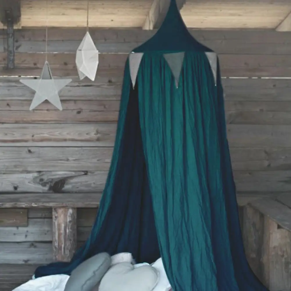 Постельное белье купольная кровать занавеска подвесная детская навес хлопковая