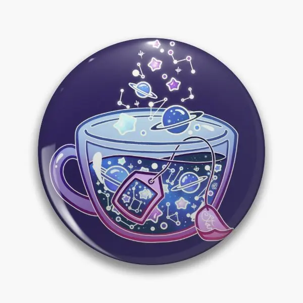 

Galaxy Tea Soft Enamel Pin Women Gift Brooch Badge Clothes Fashion Lapel Pin Jewelry Cute