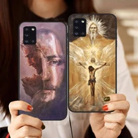 christianity jesus phone case for samsung a10 a12 a50 a51 a52 a21 a31 a32 a71 s10 s20 s21 plus fe ultra