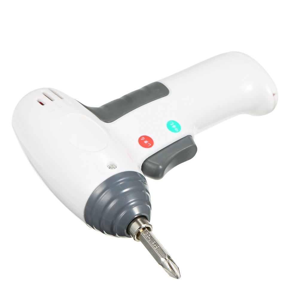 Беспроводная отвертка DIY для дома Аккумуляторная дрель с питанием от