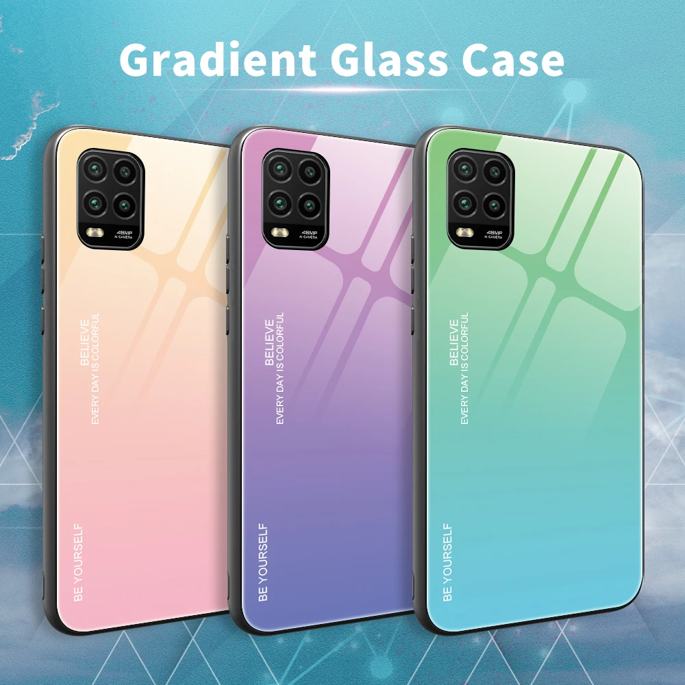 for xiaomi mi 10t pro mi 10 ultra poco x3 mi note 10 lite case tempered glass cover for mi 11 ultra pro silicon frame phone case free global shipping