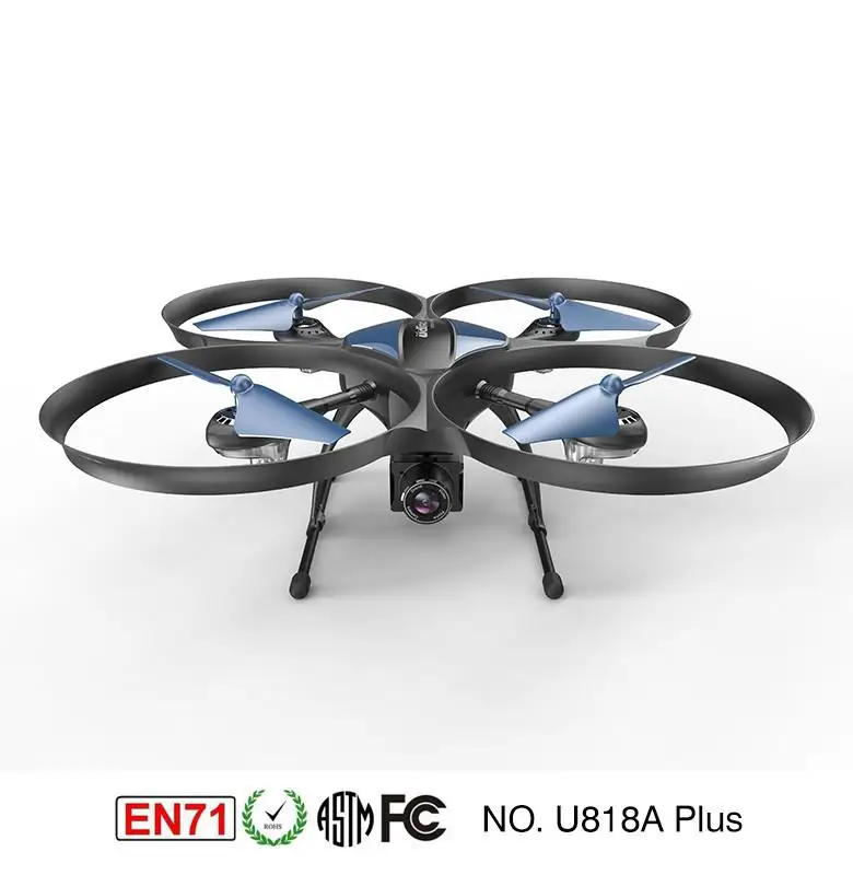 Hobbylan UDI U818A Plus WIFI 2 4 ГГц и FPV Дрон wtih 120 градусов широкоугольный HD камера VS