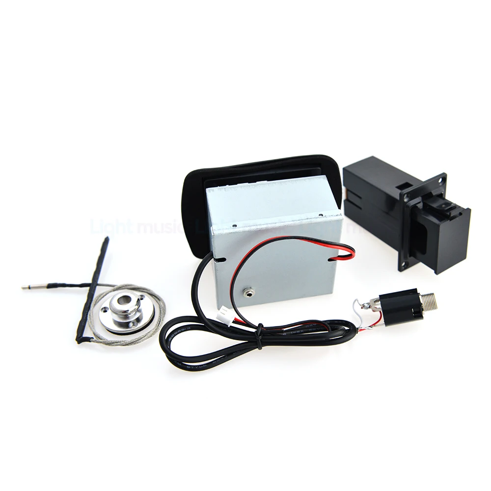 4-полосный звукосниматель для гитары предусилитель эквалайзер пьезо с тюнером