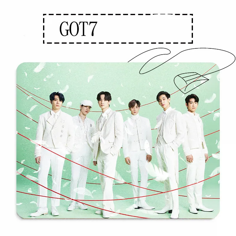 Мини альбом Kpop LOVE LOOP JinYoung YoungJae Jackson перекладина Универсальный Коврик для мыши