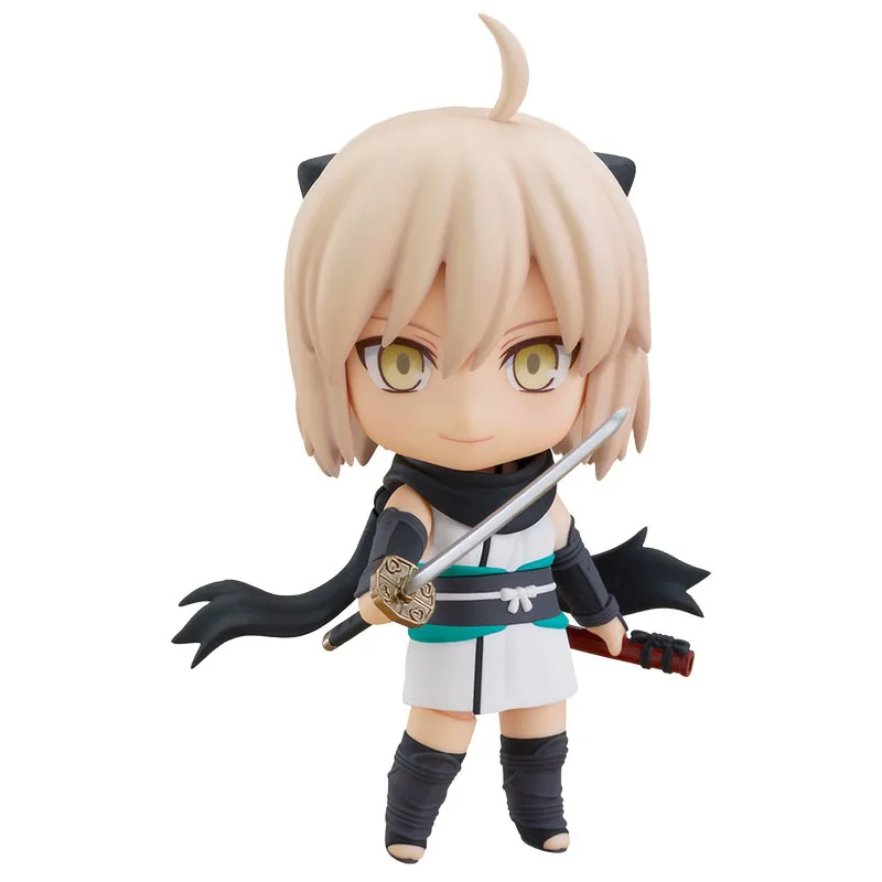 

Предварительная продажа судьба/большой заказ Fate Saber Okita Souji Q версия аниме фигурки Модель настольное украшение аниме игрушка подарок мультяш...