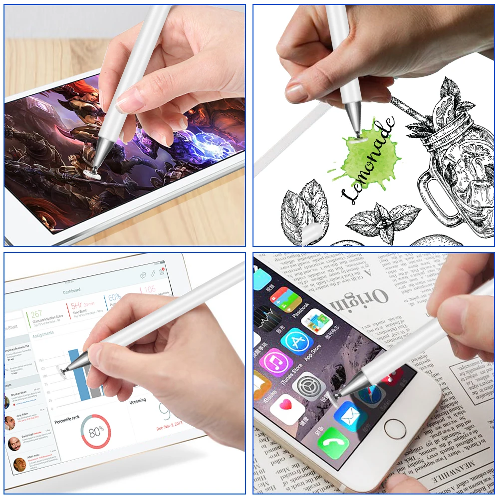 Универсальный стилус для рисования Apple iPad iPhone Android Tablet Touch S ручка смартфона