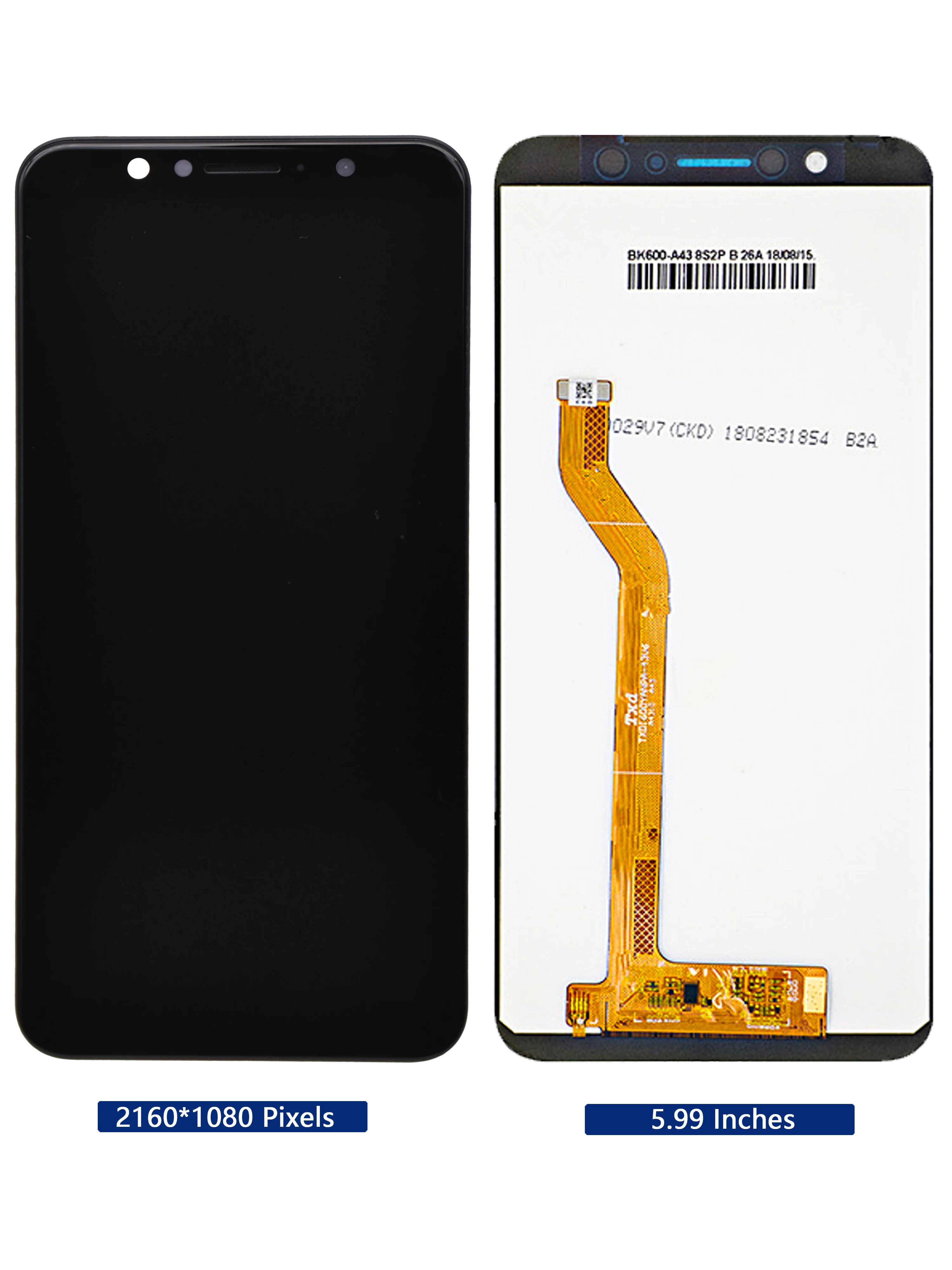 ЖК дисплей 5 99 дюймов для Asus ZenFone Max Pro (M1) ZB601KL ZB602KL сенсорная панель стекло экран с
